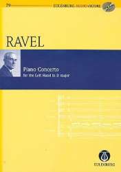 Konzert D-Dur für die linke Hand (+CD) : -Maurice Ravel