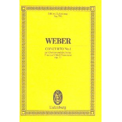 Konzert f-Moll Nr.1 op.73 : -Carl Maria von Weber