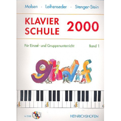 Klavierschule 2000 Band 1 (+CD) -Uli Molsen