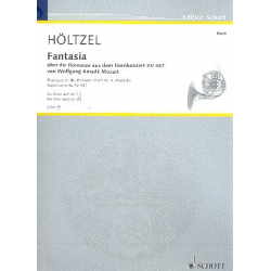 Fantasia über die Romanze aus dem Hornkonzert KV447 von W.A. Mozart : -Michael Höltzel