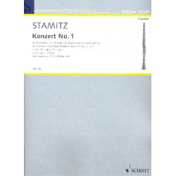 Konzert F-Dur Nr.1 für Kalrinette -Carl Stamitz