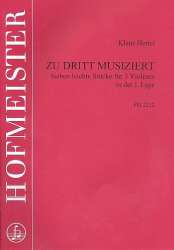 Zu dritt musiziert (3 Violinen) -Klaus Hertel