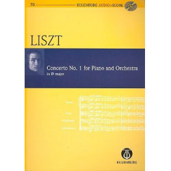 Konzert Es-Dur Nr.1(+CD) für Klavier und -Franz Liszt