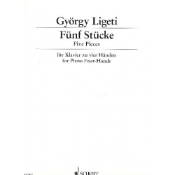 5 Stücke : für -György Ligeti