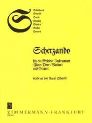 Scherzando : für ein Melodieinstrument -Armin Schmidt