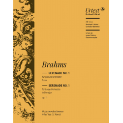 Serenade D-Dur Nr.1 op.11 : -Johannes Brahms
