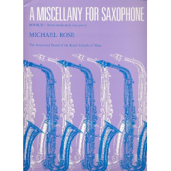 A Miscellany for Saxophone, Book II -Michael Rose