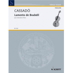 Lamento de Boabdil : für Violoncello -Gaspar Cassado