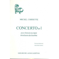 Concerto no.1 op.26 : pour clavecin ou orgue -Michel Corrette
