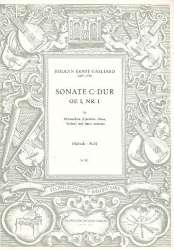 Sonate C-Dur op.1,1, : -Johann Ernst Galliard