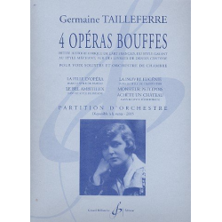 4 Opéras bouffes : -Germaine Tailleferre