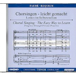 Requiem op.48 : CD Chorstimme Tenor -Gabriel Fauré