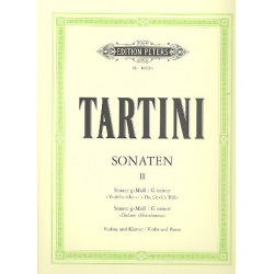 Sonaten Band 2 : für Violine und Klavier -Giuseppe Tartini