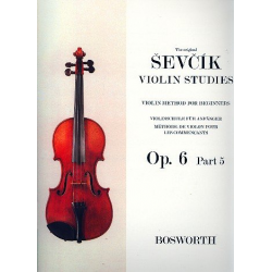 Violinschule für Anfänger op.6,5 -Otakar Sevcik