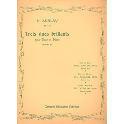 Duo brillant op.110,2 : pour flute -Friedrich Daniel Rudolph Kuhlau