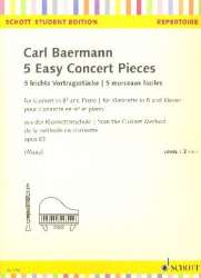 5 leichte Vortragsstücke aus op.63 : -Carl Baermann