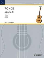 Sonate Nr.3 : für Gitarre -Manuel Ponce