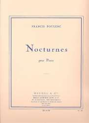 Nocturnes : pour piano -Francis Poulenc