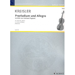 Präludium und Allegro im Stile von -Fritz Kreisler