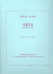 Aria : pour flûte et orgue -Jehan Alain