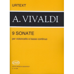 9 Sonaten für Violoncello -Antonio Vivaldi