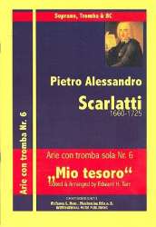Mio tesoro per te moro : für -Alessandro Scarlatti