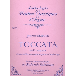 Toccata ut majeur : pour orgue -Johann Krieger