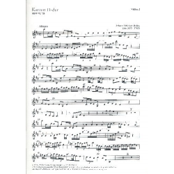 Konzert D-Dur : für Klarinette und -Johann Melchior Molter