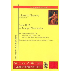 Suite Nr.2 of Trumpet voluntaries : -Maurice Greene