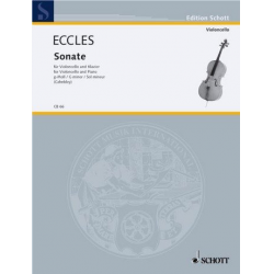 Sonate g-Moll : für Violoncello -Henry Eccles