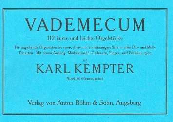 Vademecum : 112 kurze und leichte -Karl Kempter