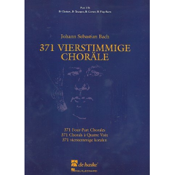 371 Vierstimmige Choräle (05 2. Stimme in Bb) -Johann Sebastian Bach / Arr.Hans Algra