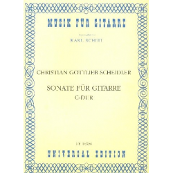 Sonate C-Dur : für Gitarre -Christian Gottlieb Scheidler