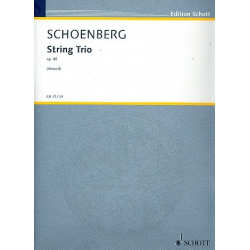 Trio op. 45 : for violin, viola and -Arnold Schönberg