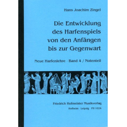 Neue Harfenlehre Band 4 : Notenteil -Hans Joachim Zingel