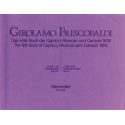 Orgel- und Klavierwerke Band 2 -Girolamo Frescobaldi