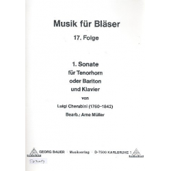 1. Sonate für Tenorhorn od. Bariton & Klavier -Luigi Cherubini / Arr.Arne Müller