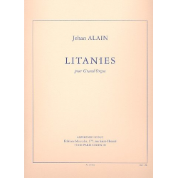 Litanies : pour orgue -Jehan Alain