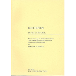 Beethoven Fünfte Sinfonie : -Heinrich Schenker