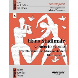 Concerto sereno : für -Hans Stadlmair