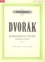 Romantische Stücke op. 75 (Violine & Klavier) -Antonin Dvorak