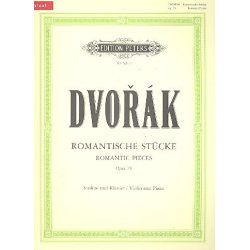 Romantische Stücke op. 75 (Violine & Klavier) -Antonin Dvorak