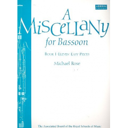 A Miscellany for Bassoon, Book I -Michael Rose