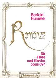 Romanze op.69e : für Flöte und -Bertold Hummel