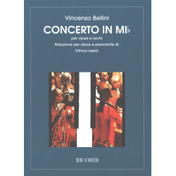 Konzert Es-Dur Oboe und Klavier -Vincenzo Bellini / Arr.Vilmos Lesko