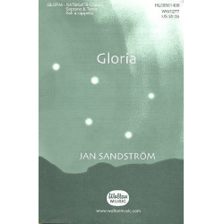 Gloria for soprano, tenor and mixed chorus -Jan Sandström