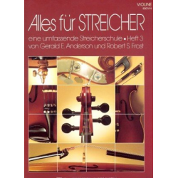 Alles für Streicher Band 3 - (deutsch) - Violine -Gerald Anderson