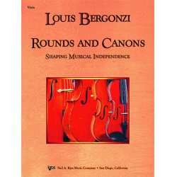 Rounds and Canons - Violine / Violin -Louis Bergonzi