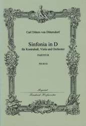 Sinfonia D-Dur : für Kontrabaß, -Carl Ditters von Dittersdorf