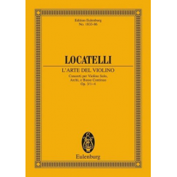 Concerti op.3,1-4 : für - Pietro Locatelli